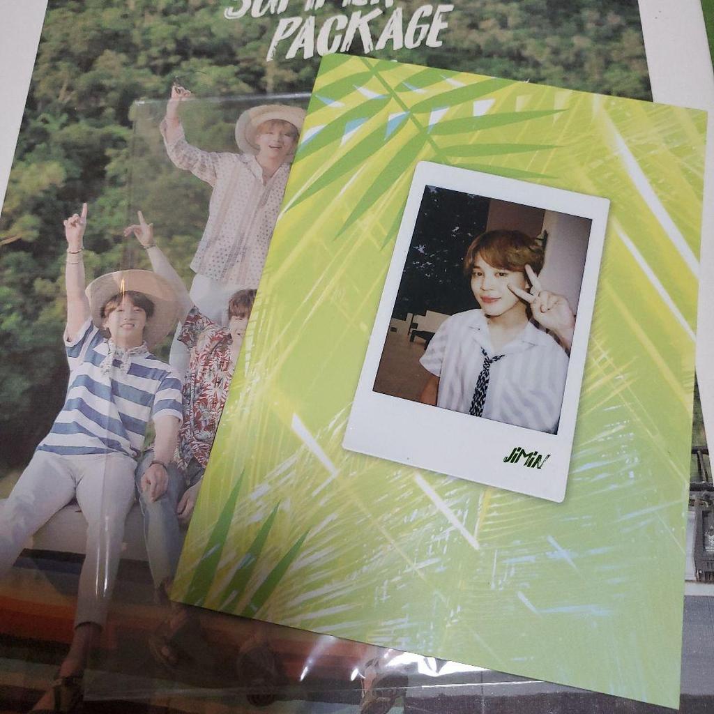 [USED] BTS Official Jimin Summer Pack JIMIN 2017 Selfie Book
