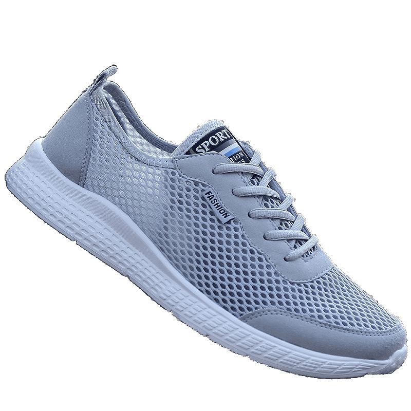 Summer Large Size Mesh Sneakers Casual and Light Running Mesh Shoes Thin Breathable