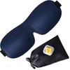 Moivi 3D Eye Mask for Sleeping, Lightweight, Breathable, with Storage Bag, Compact and Adjustable Size, Soft and Pressure-Free, for Restful Sleep, Rel