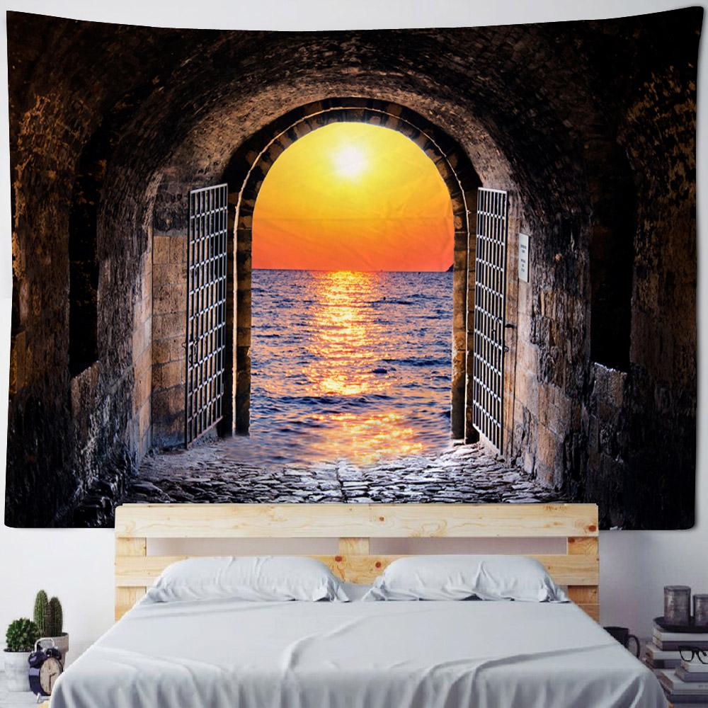 Fantasy Art Tapestry Cartoon Home Art Decoration Tapestry Kawaii Bohemian Hippie Room Wall Decoration Blanket Bed Sheet
