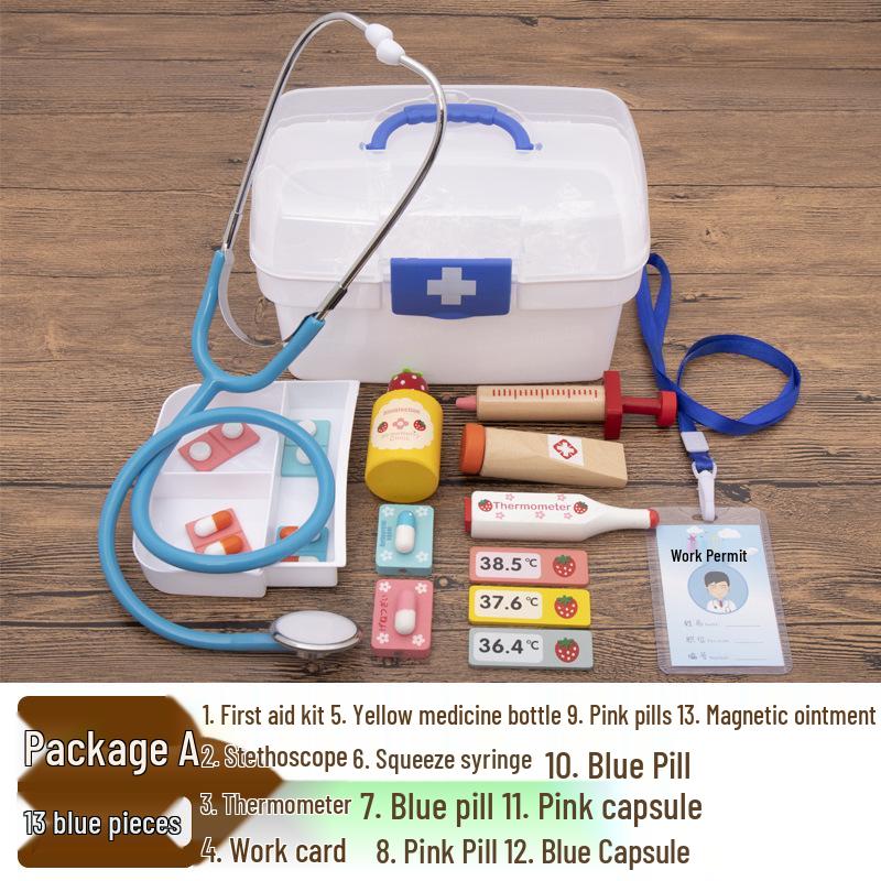 

Набор доктора для детей: Медицинские инструменты и стетоскоп Standard
