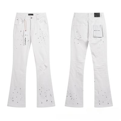 Jeans Svasati con Cuciture GLYDE da Uomo Pantaloni Stacked Pantaloni Streetwear Harajuku Goth Pantaloni a Zampa Punk Lunghi