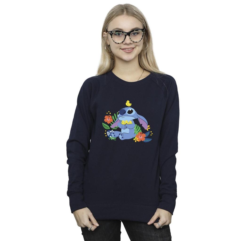 Disney Womens/Ladies Lilo & Stitch Birds Sweatshirt