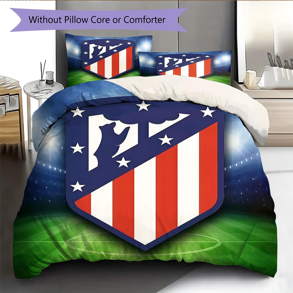 Set Copripiumino Trapuntato Atleti Copripiumino Federa Decorazione per la Casa Regalo di Compleanno (1 * copripiumino + 2 * federa, senza nucleo)