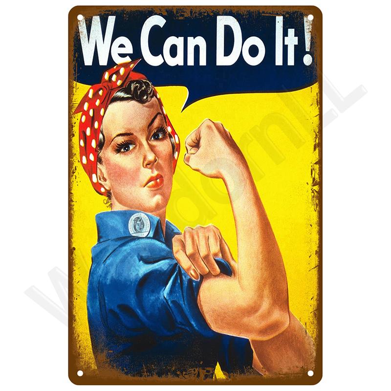 Retro Wall Art Mural Outdoor House Bathroom Home Room Decorations Decor Vintage Metal Signs Plates Tin Sign Posters Man Cave Bar
