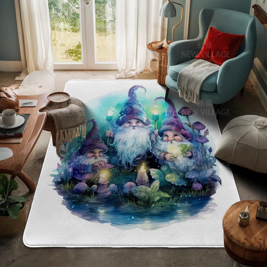House Entrance Carpet Home Door Mat Living Room Bath Foot Bathroom Non-slip Water Absorption Rugs Bath Merry Christmas Winter