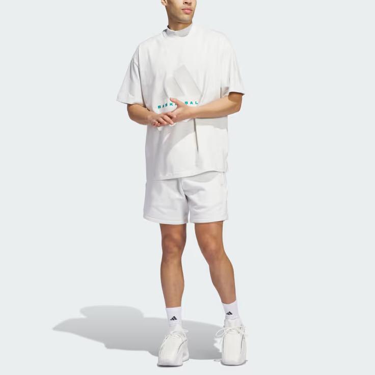 Adidas The 2024 Collection Chapter 03 Basketball Tee Unisex Tops Light-Grey IW5645