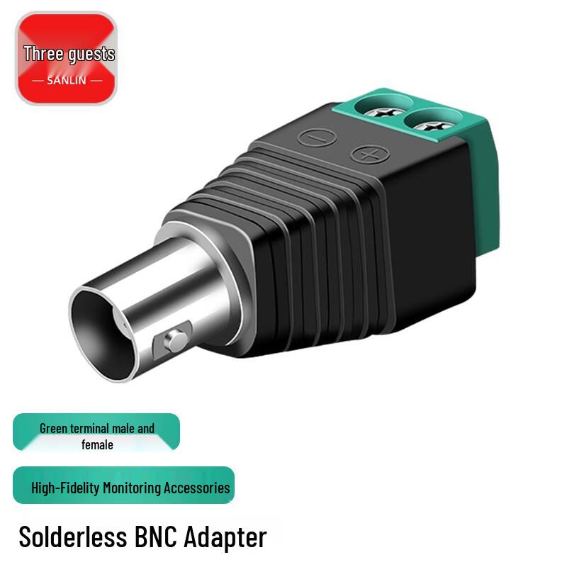 

Sanlin Solderless BNC Video Connectors (5-Pack)