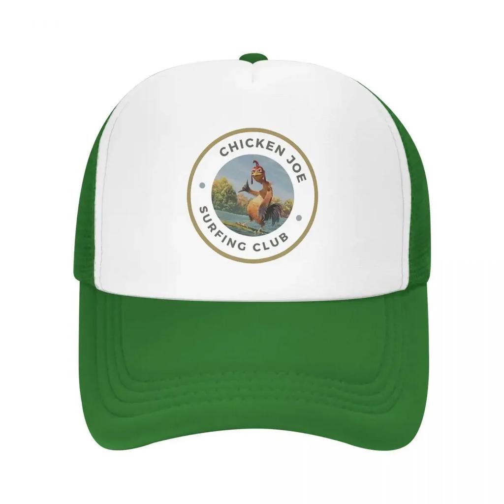 Chicken Joe Surfing Cap Fashion Casual Mesh Baseball Caps Adjustable Hat Hip Hop Summer Unisex Baseball Hats Polychromatic