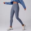 High Waist Athletic Leggings Women Quick Dry Yoga Running Pants Tummy Control Butt Lift 9/10 Length Nylon Spandex