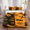 3pcs Halloween Spooky Bedding Set, Includes 1 Comforter + 2 Pillowcases, Without Pillow Inserts, Soft Comfortable, Lightweight Breathable073