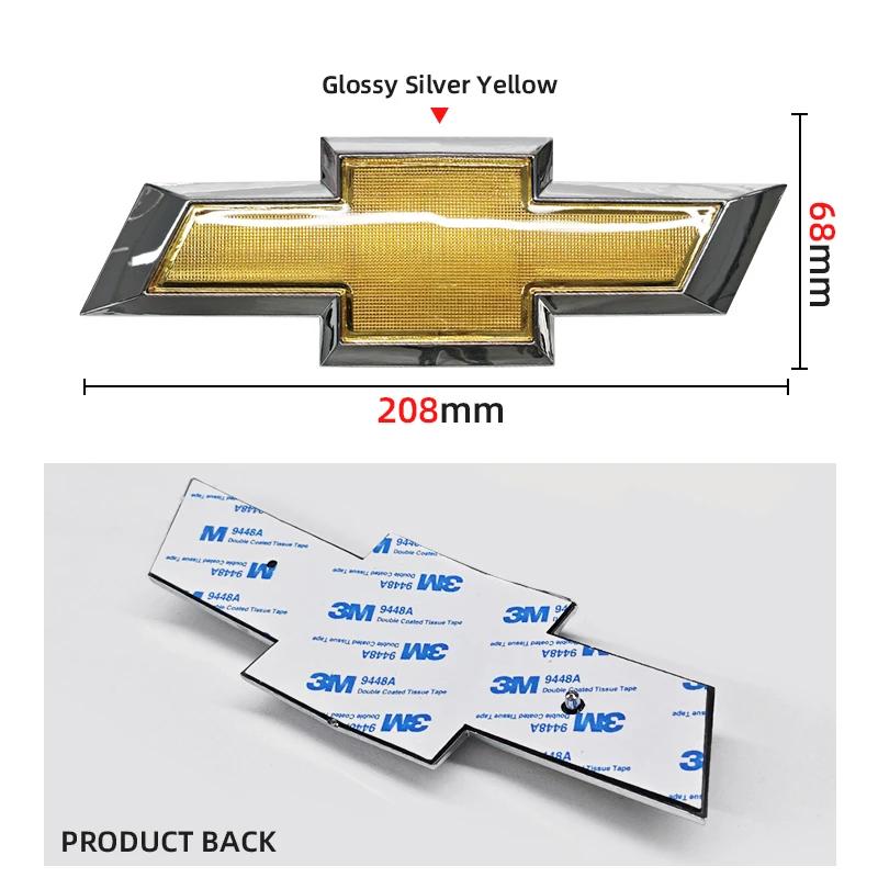 ABS Car Front Hood Emblem Sticker Rear Tail Trunk Badge Accessories for Chevrolet Epica Spark Aveo Captiva Cruze Malibu XL Trax