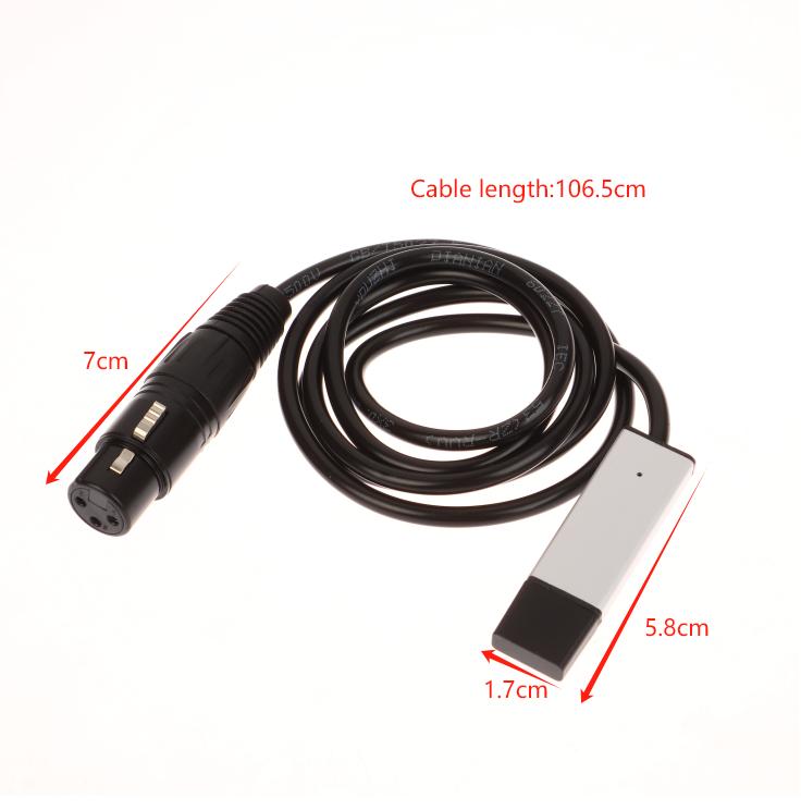 Usb To Dmx Interface Adapter Cable For Stage Disco Moving Head Light Cable Computer Pc Controller Signal Conversion