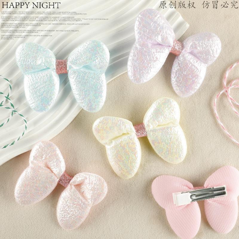 Headgear Accessories Diy Children'S Clothing Bag Sequined Bow Shoes And Hats Accessories Hairpin Decorative Cloth Sticker