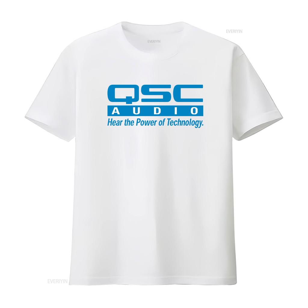 Neues T-Shirt Qsc Audio Acuity Brands Lighting Unisex Amerikanische Größe Vintage Gewaschen Weich Designer Kleidung Grafik Atmungsaktiv