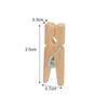 50/100pcs New Wooden Photo Clips Mini Reusable Memo Paper Peg Clothespin for Hanging Pictures Paper DIY Crafts