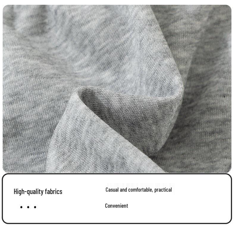 2025 Barn Bomull Mjukisbyxor: Mångsidiga enfärgade sportkläder för pojkar och flickor, höstkollektion