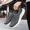 Men's Shoes, New Spring Style, Hollow-out Breathable Mesh Surface, Slip-on Casual Shoes, Lightweight and Comfortable, Dad Shoes