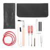 Piano Tuning Tool Hammer Measuring Ruler Stop Belt Screwdriver Soundproof Fork Storage Bag