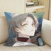 Jobless Reincarnatio Rudeus Greyrat Square Sofa Pillow Cover Solid Color Living Room Home Decor Cushion Case