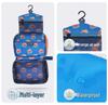 In-Stock Japanese Cartoon Cat Print Waterproof Travel Hanging Wash Bag