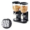 Contenitore Trasparente per Cereali con Coperchio a Chiusura Sicura per Organizzazione sul Bancone Dispenser per Cibo Secco per Cereali Riso