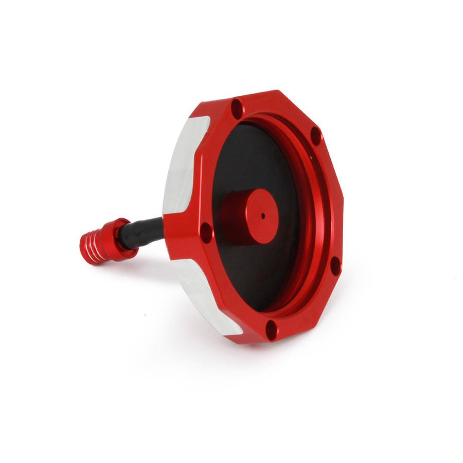 CNC Gas Fuel Tank Cap Red For 2000-2007 HONDA CR85R CR125R CRF230F CR250R
