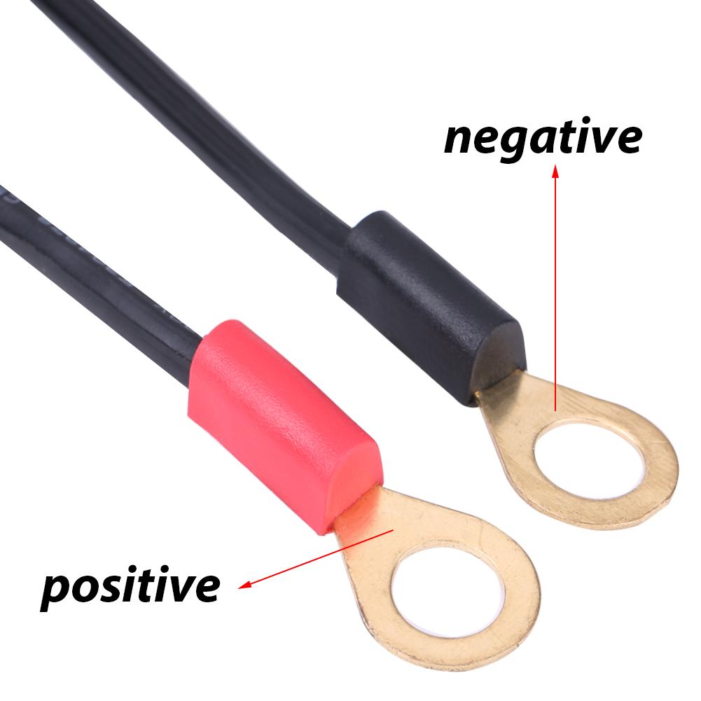 Universal Motorcycle SAE to Dual USB Waterproof Phone GPS Charger Kit Cable Adapter Inline Fuse
