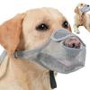 Adjustable Strap Mesh Dog Muzzle Breathable Pet Mouth Mask Comfortable Dog Mouth Cover  Medium Dogs