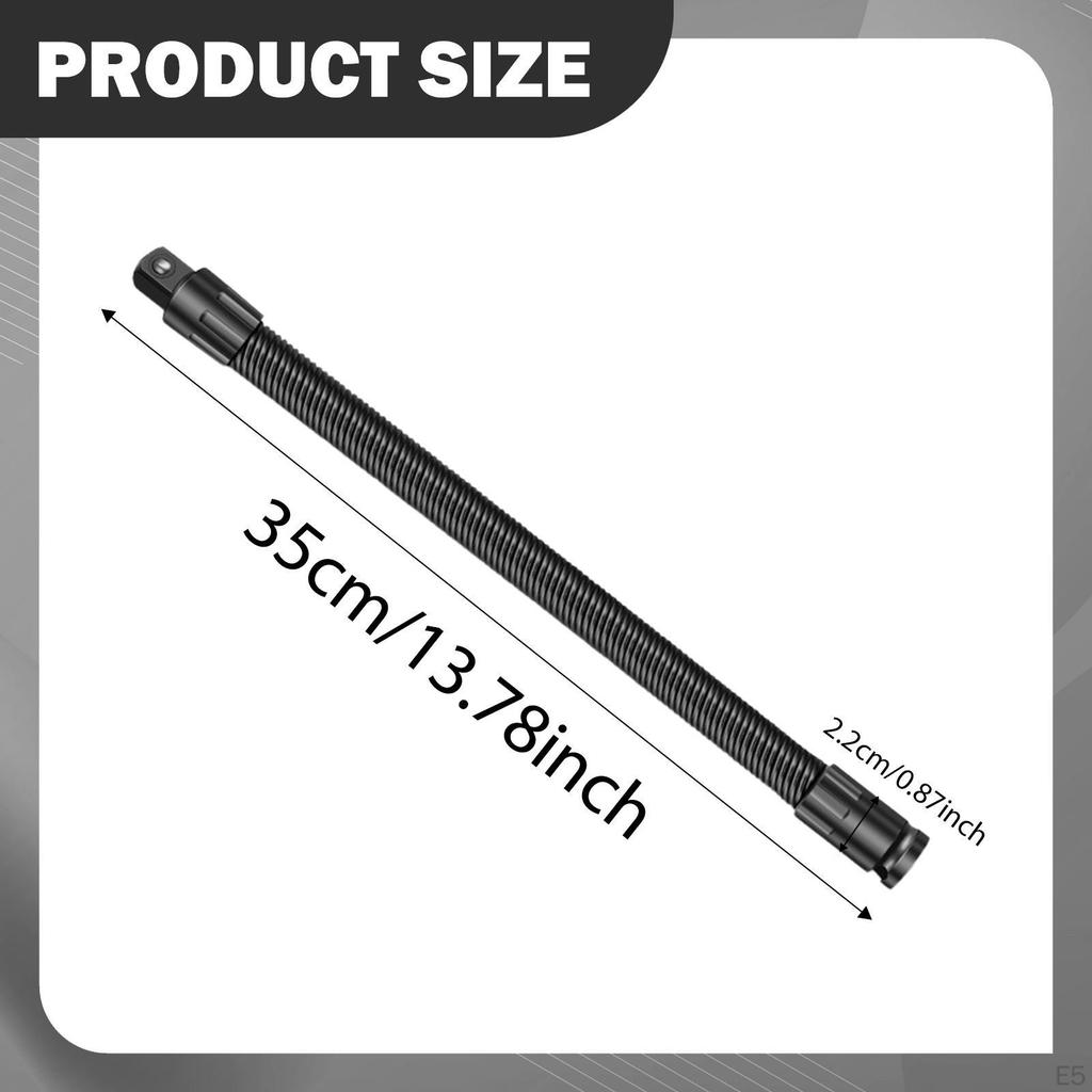 1/2 Bar Flexible Shaft Steel Garage Repair Tool Wrench Connecting Rod for