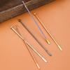 5 Stück Metall-Cocktailrührstäbchen Hochwertiger Edelstahl Geeignet zum Mischen von Kaffee und Getränken Ideal für Zuhause