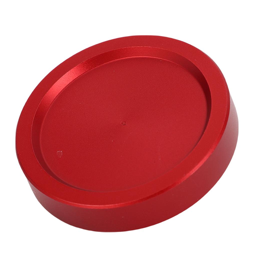 Telescope Lens Dust Cap M48x0.75mm Threaded Aluminum Alloy Metal Eyepiece Lens Dust Cover Red