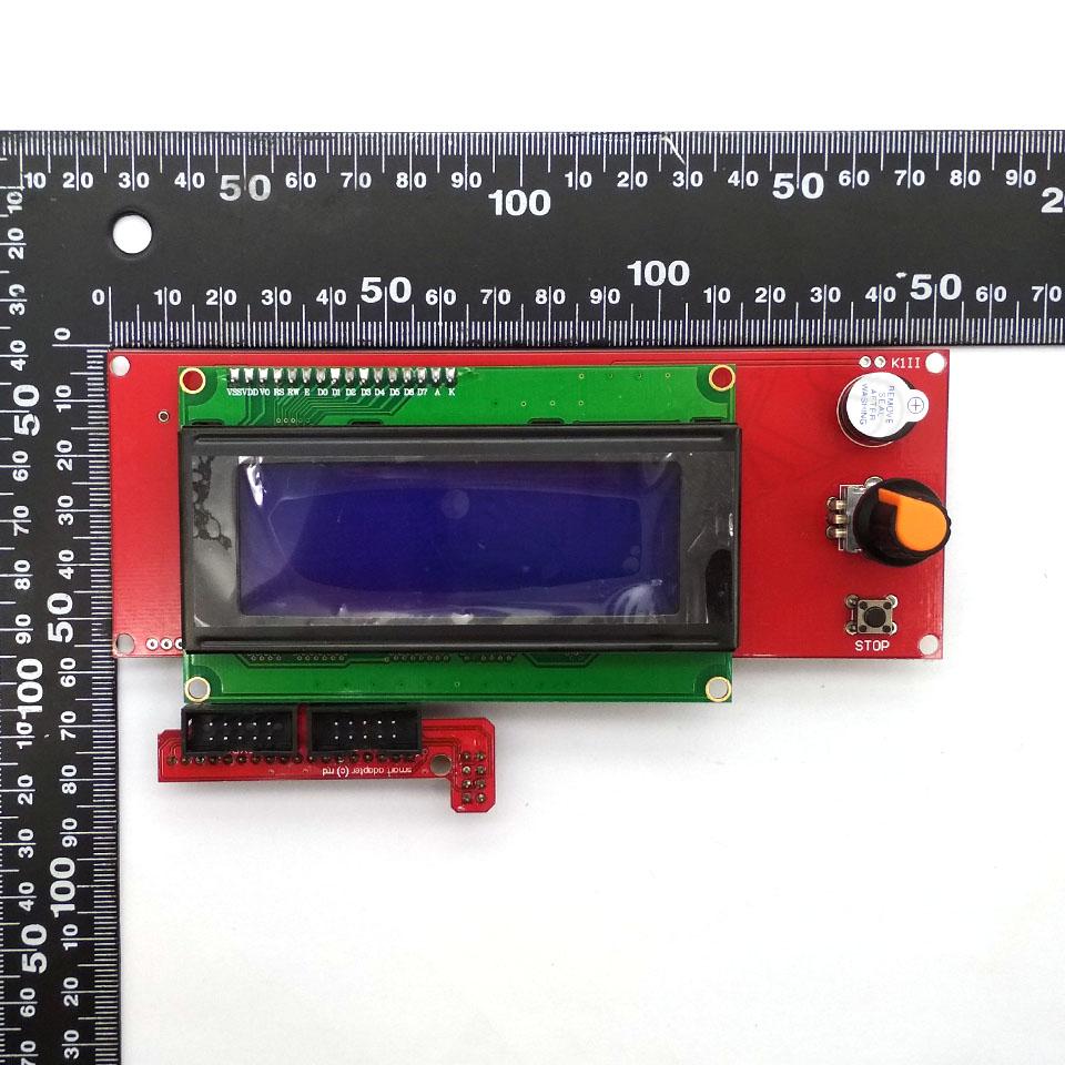 LCD 2004 Panel de Control Pantalla Controlador Inteligente Compatible con Ramps 1.4 Ramps Para Impresora 3D RepRap Mendel