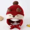Cotton Kids Beanie Warm Thick Earflap Hat Skin Friendly Kids Hat  Daily Outdoor