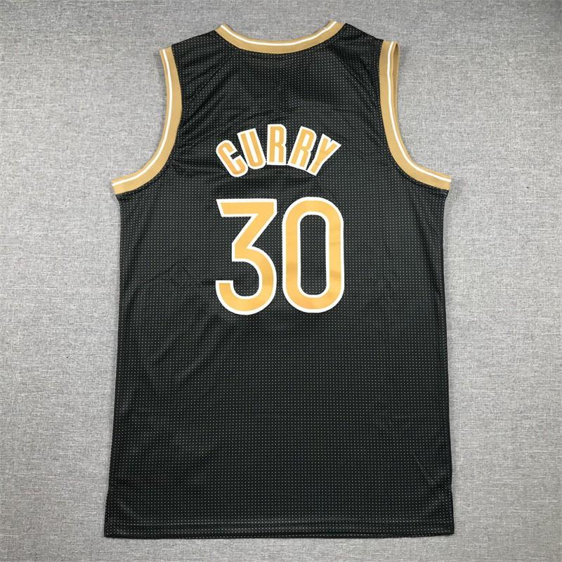 Mens Basketball Jersey Stephen Curry Style Black Edition Embroidered Team Sport Shirt Adult Wear