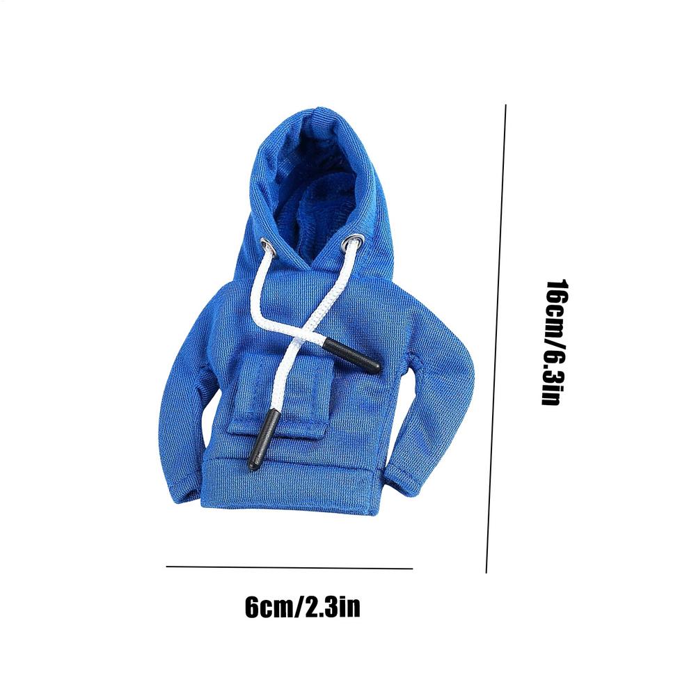 7 Inch Desk Geese Hoodies Outfit Tabletop Animal Costume Decor, Porch Outdoor Party Holiday Decoration Supplies