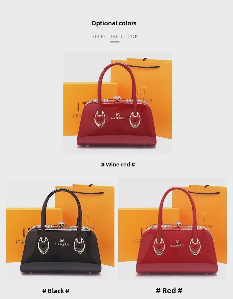 Trendy Dámská crossbody kabelka z pravé kůže 2025 - Všestranná pro matky středního věku