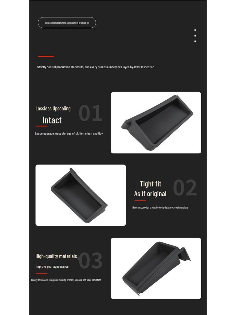 Versatile Storage Box for 2024 BMW 5 Series i5 Center Console.