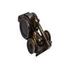 Brass Folding Binocular Marine Compass Nautical Telescope (Brown)
