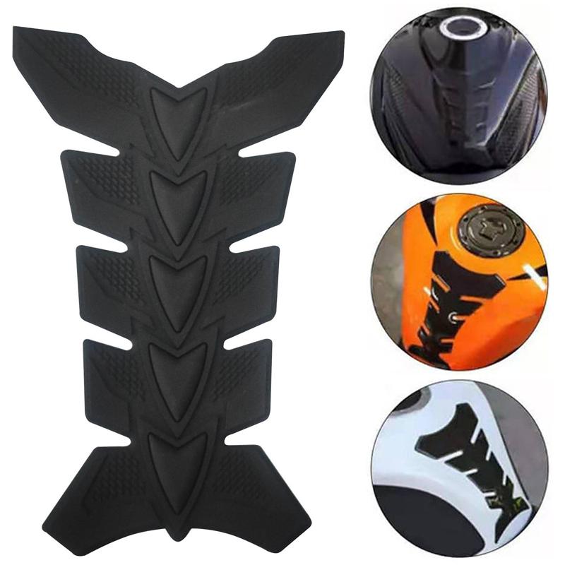 Car Stickers Large Fishbone Stickers 3D Motorcycle Body Fuel Tank Stickers Rubber Fishbone Motorcycle Tuning Car Stickers