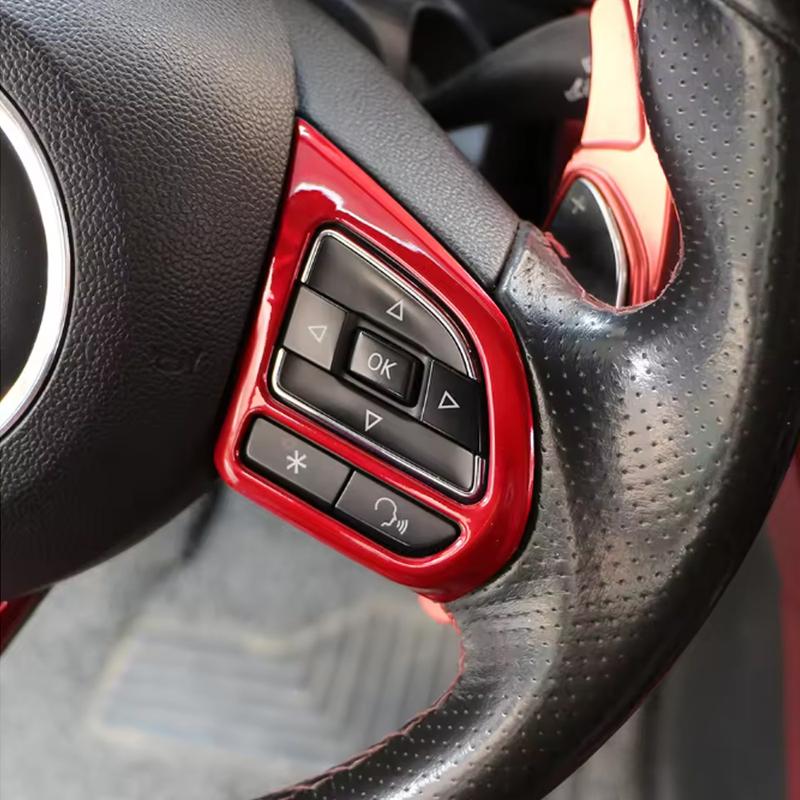 For MG ZS MGHS RX5 MG3 MG5 MG6 Car Steering Wheel Frame Sticker Inner Steering Wheel Decoration Trim Cover Accessories