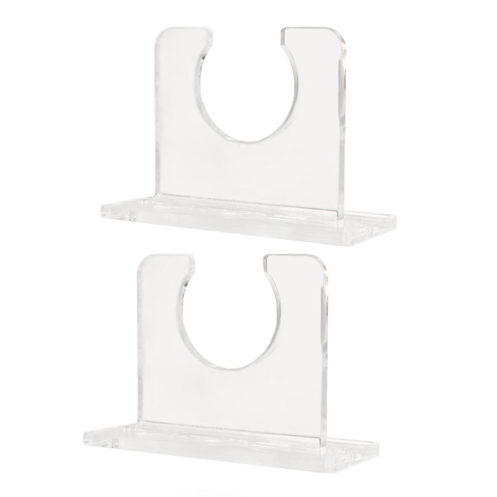 2pcs Baseball Bat Holder for Vertical Display Sturdy Acrylic Bat Hanger Baseball Bat Wall Mount Display Rack