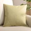 Stripe Home Sofa Pillow Case Solid Color Decoration Pillowcas 40x40cm / 45x45cm Linen Sofa Throw Cushion Cover Pillowcase
