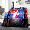 Wrestlemania Blanket Durable Comfort Perfect for Bed Office Chair Chair All-Season Use Modern Style Suitable for Gifting Relatives and Friends