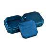 New Octagonal Luxury Velvet Necklace Box High End Pendant Box Wedding Jewelry Gift Packaging Jewelry Box Custom Logo