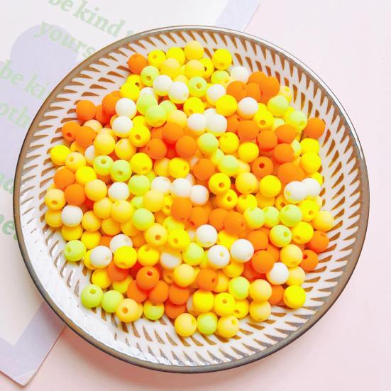 100 Stück/Beutel Verstreute Perlen Glatt Verschiedene Farben Verfügbar DIY Armbänder Schmuckherstellung Perlen Zubehör