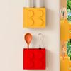 Plastic Block Storage Box Building Block Desk Organizer  Kitchen Supplies