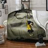 1 peça Coraline (3) Manta, Presente, para Homens e Mulheres, Manta Macia, Boa para Sofá-Cama Sofá Viagem, Manta Leve de Flanela