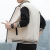 Spring Autumn Men Baseball Jacket Stand Collar Korean Style Casual Jackets and Coats Male Slim Fit Bomber Jacket 5XL