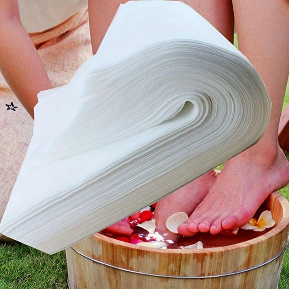 50/100pcs Convenient Non-woven Pillow Towel No Odor Spa Massage Mattress Sheets Tattoo Bath